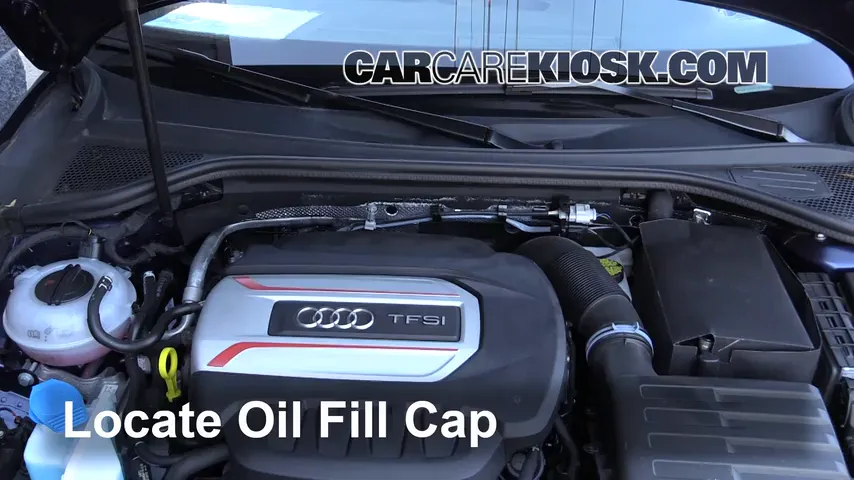 2017 Audi S3 Premium Plus 2.0L 4 Cyl. Turbo Oil